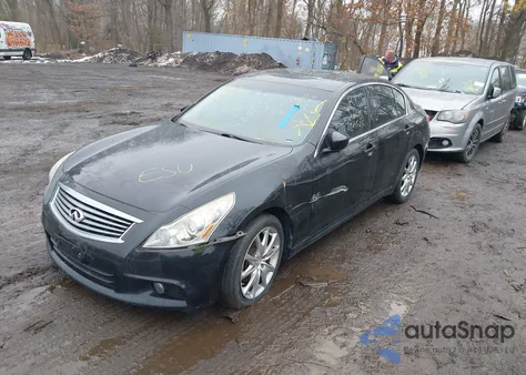2013 Infiniti G37X z USA, uszkodzony, nr VIN JN1CV6AR6DM750843